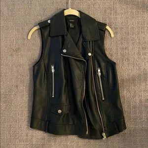 Forever 21 Leather Vest